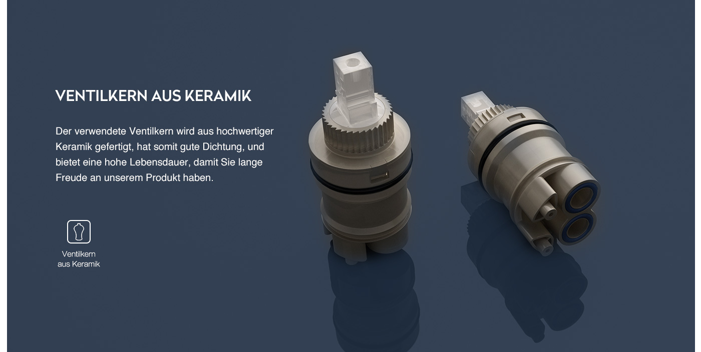 Bad Armatur Matt schwarz Einhebelmischer Wasserhahn Messing verchromt